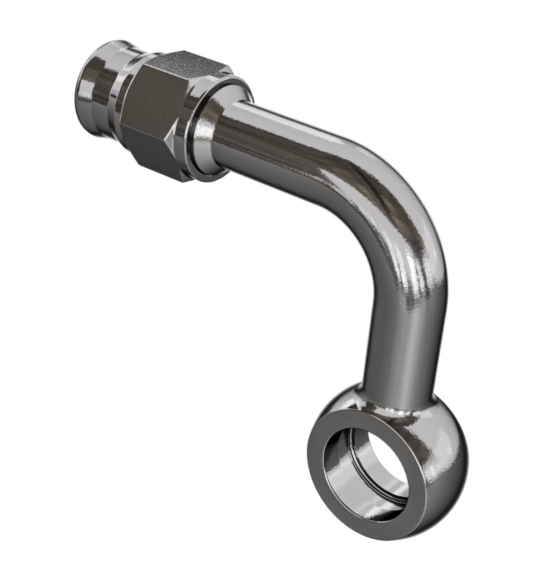 Ford Fiesta Brake Kit - Front - Stoptech - Slotted Rotors + Sport Pads + Stainless Steel Lines - Black - `14-`19