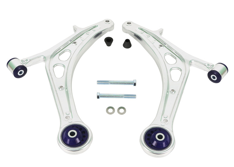 Subaru Impreza Control Arms - Front - Superpro - Lower Alloy Control Arm Kit (+Caster) - 2008
