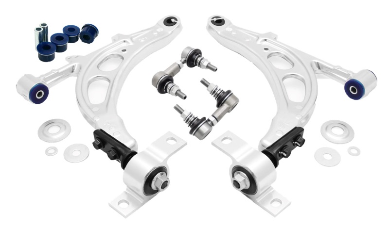 Subaru WRX STI Control Arms - Front - Superpro - Lower Alloy Control Arm Kit - `04-`06