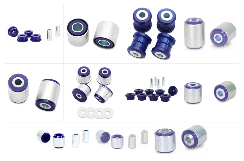 Dodge Durango Suspension Bushing Kit - Front + Rear - Superpro - `11-`21