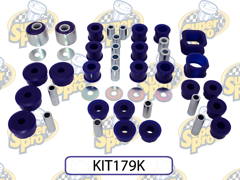 Subaru Impreza Suspension Bushing Kit - Front + Rear - Superpro - Vehicle Enhancement - `04-`07