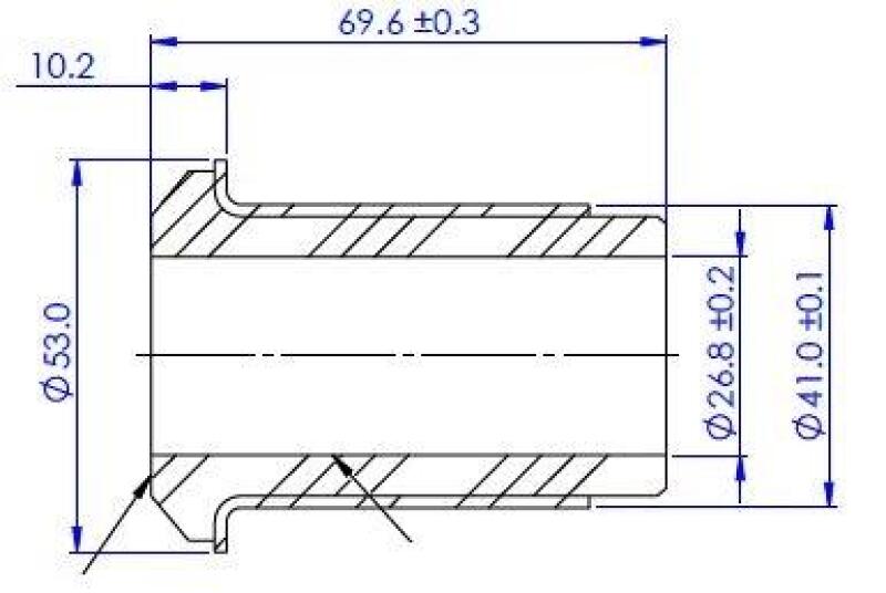Ford Ranger XL Bushing Kit - Front - Superpro - Upper Control Arm Inner - `24-`27