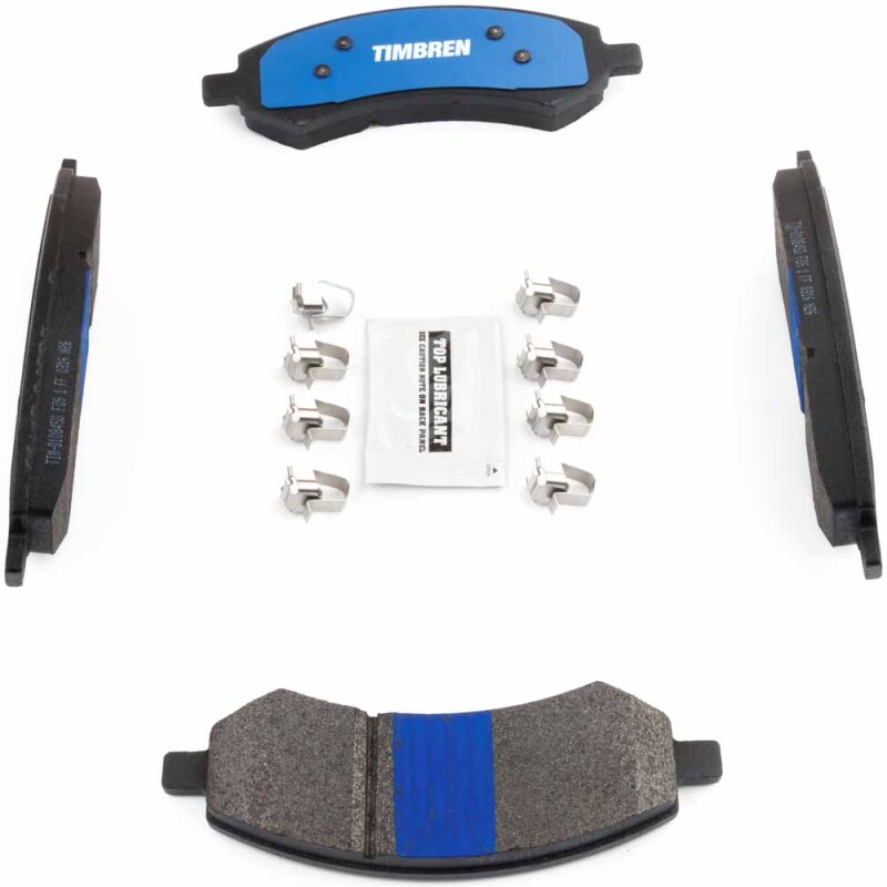 Ram 1500 Brake Pads - Front - Timbren - BES OnyxBite™ Severe-Duty - `06-`18