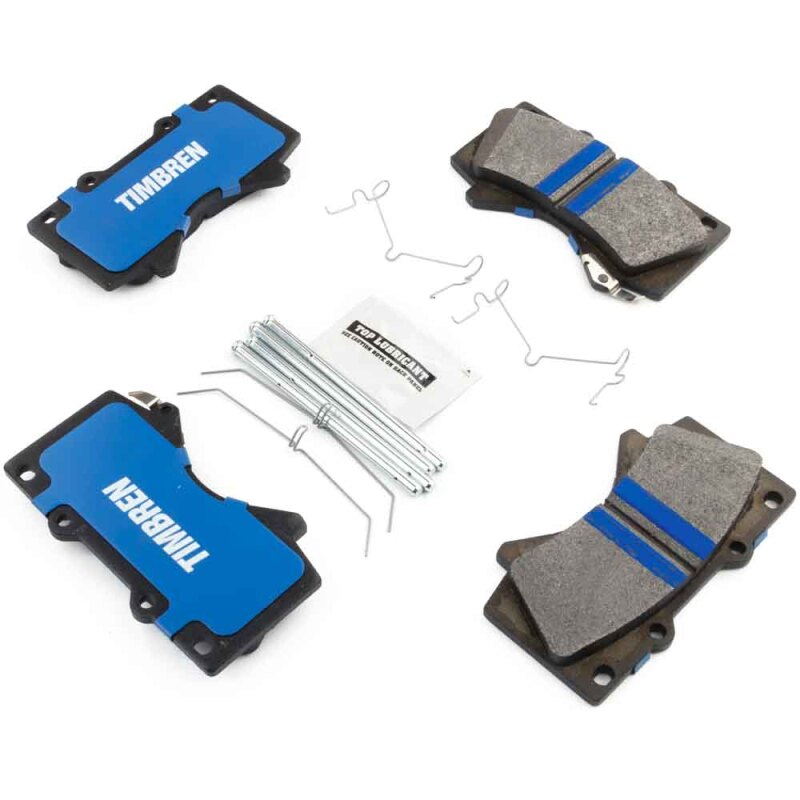 Lexus LX570 Brake Pads - Front - Timbren - BES OnyxBite™ Severe-Duty Semi-Metallic - `08-`21