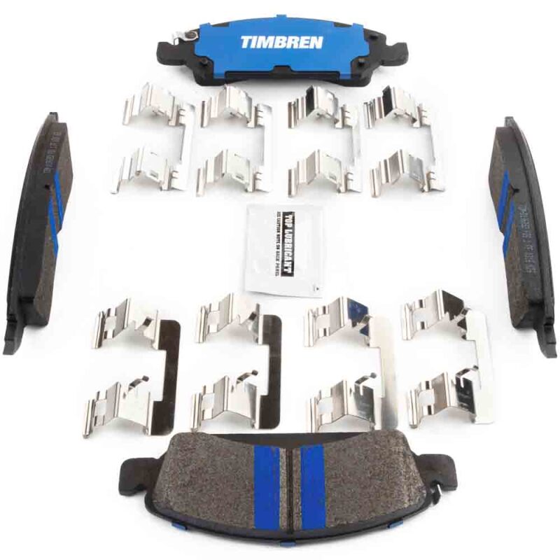 Chevrolet Suburban Brake Pads - Front - Timbren - BES OnyxBite™ Severe-Duty Semi-Metallic - `15-`20