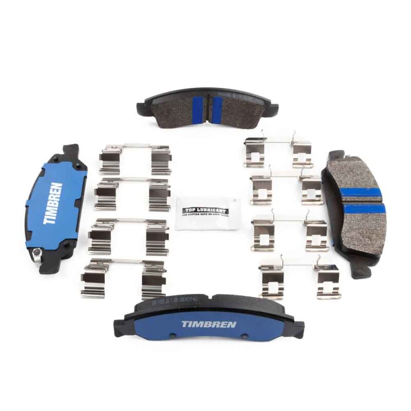 Chevrolet Suburban Brake Pads - Front - Timbren - BES OnyxBite™ Severe-Duty Semi-Metallic - `15-`20