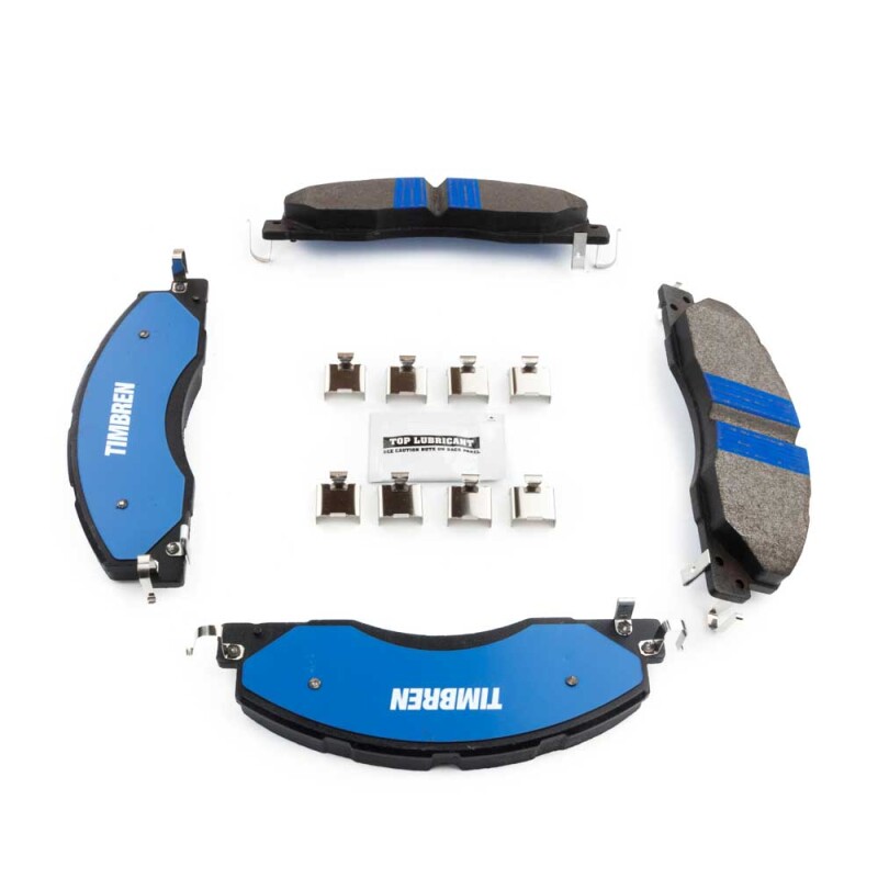 Ram 2500 Brake Pads - Front - Timbren - OnyxBite™ Severe-Duty - `11-`18