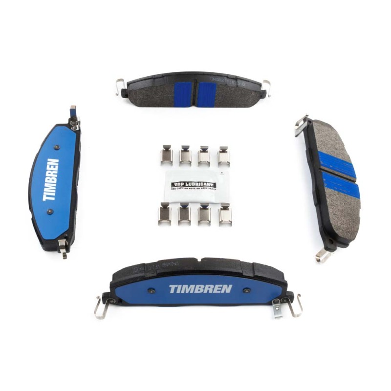 Ram 4000 Brake Pads - Rear - Timbren - BES OnyxBite™ Severe-Duty - `11-`18