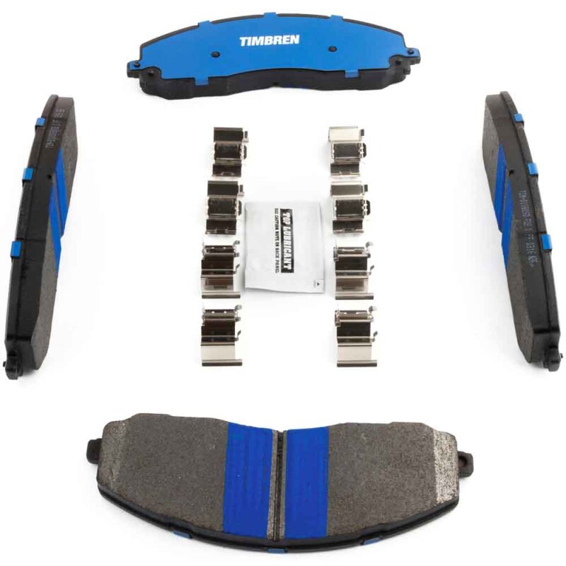Ford F-350 Brake Pads - Front - Timbren - BES OnyxBite™ Severe-Duty - `13-`22
