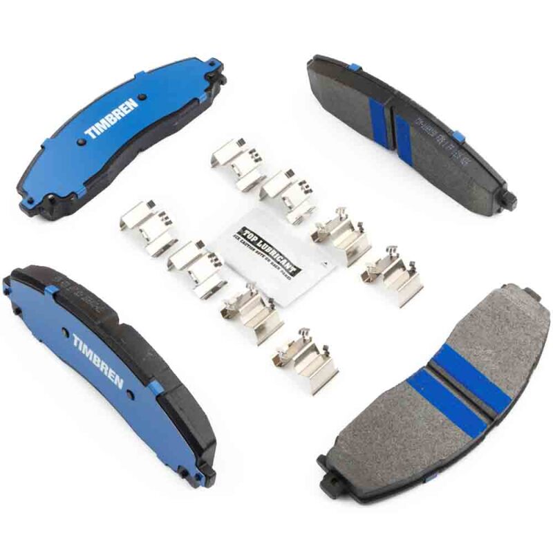 Ford F-250 Brake Pads - Rear - Timbren - BES OnyxBite™ Severe-Duty - `13-`22