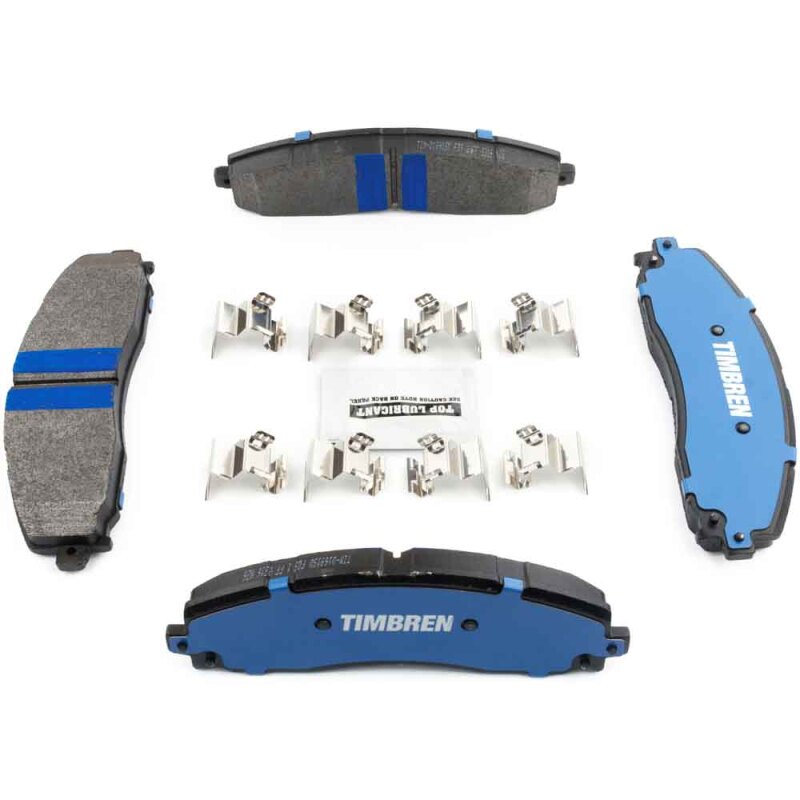 Ford F-350 Brake Pads - Rear - Timbren - BES OnyxBite™ Severe-Duty - `13-`22