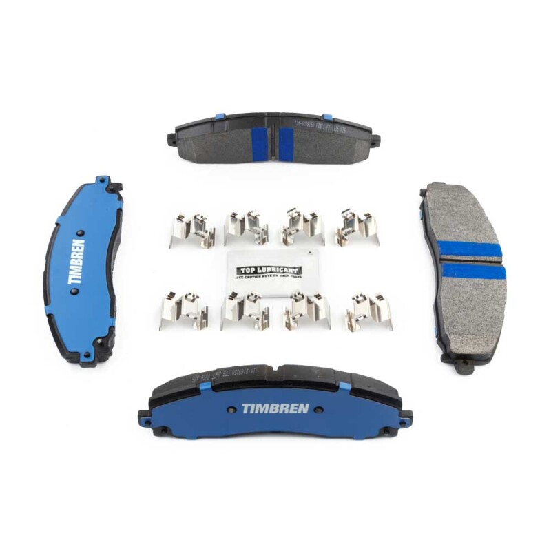 Ford F-350 Brake Pads - Rear - Timbren - BES OnyxBite™ Severe-Duty - `13-`22