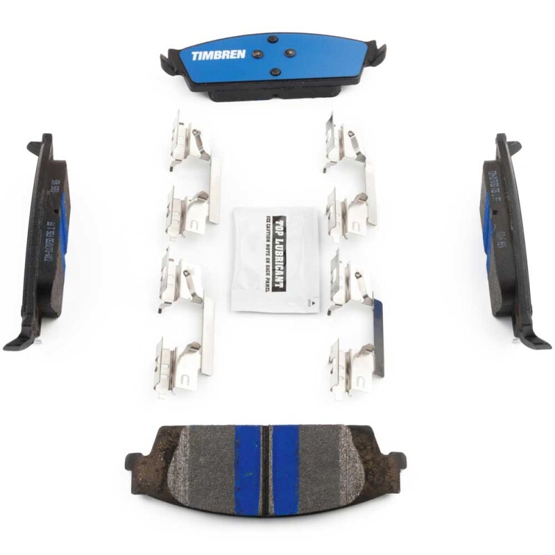 Chevrolet Suburban Brake Pads - Rear - Timbren - BES OnyxBite™ Severe-Duty - `15-`20