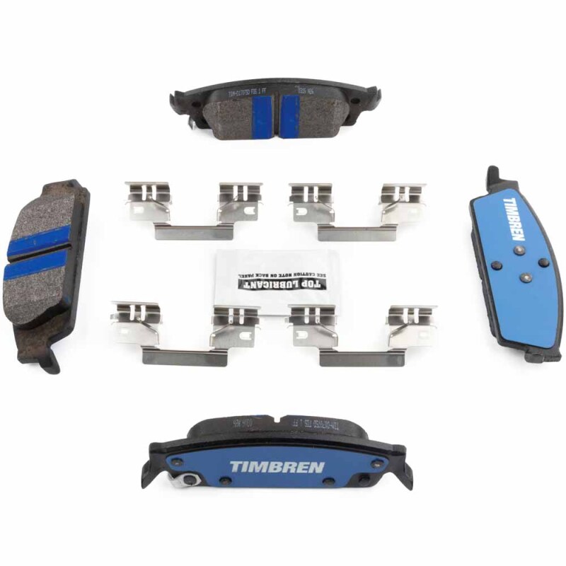 GMC Yukon XL Brake Pads - Rear - Timbren - BES OnyxBite™ Severe-Duty - `15-`20