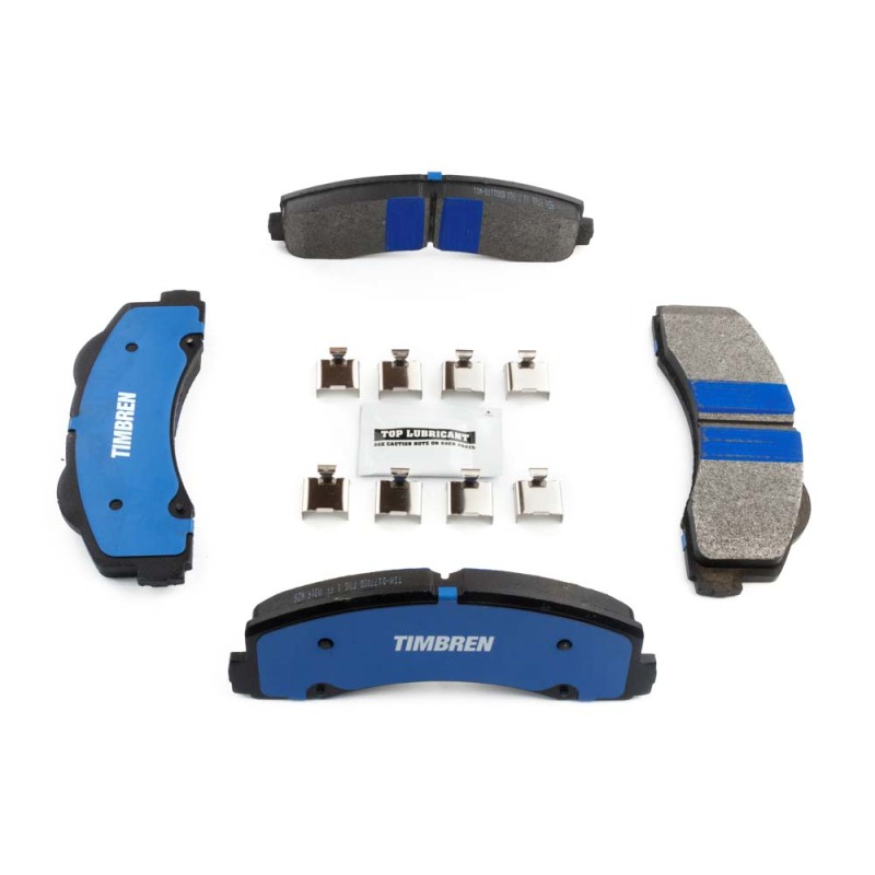 Lincoln Navigator Brake Pads - Front - Timbren - BES OnyxBite™ Severe-Duty - `10-`17