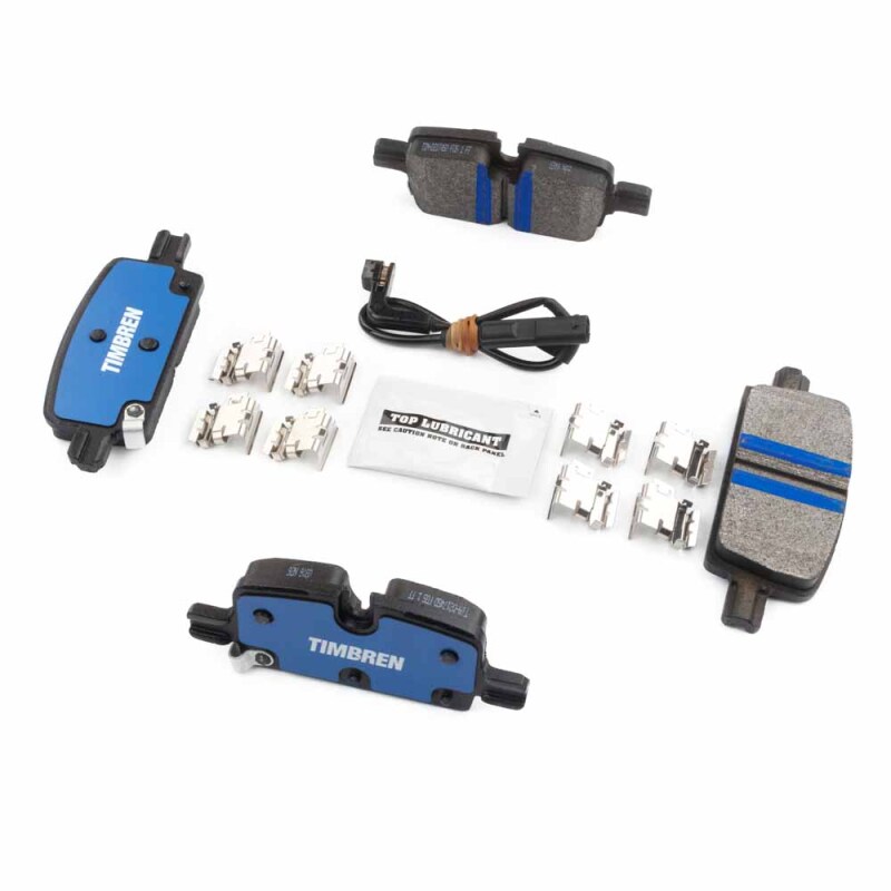 GMC Yukon Brake Pads - Rear - Timbren - OnyxBite™ Severe-Duty - `21-`25