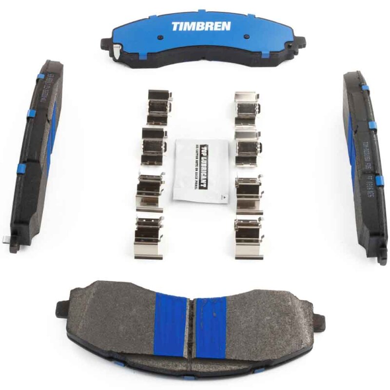 Ram 2500 Brake Pads - Front - Timbren - OnyxBite Severe Duty - `19-`26