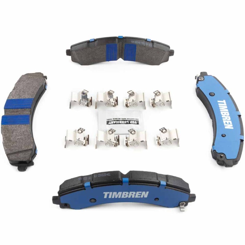 Ram 3500 Brake Pads - Rear - Timbren - BES OnyxBite™ Severe-Duty - `19-`26