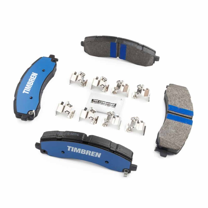 Ram 4000 Brake Pads - Rear - Timbren - BES OnyxBite™ Severe-Duty - `19-`24