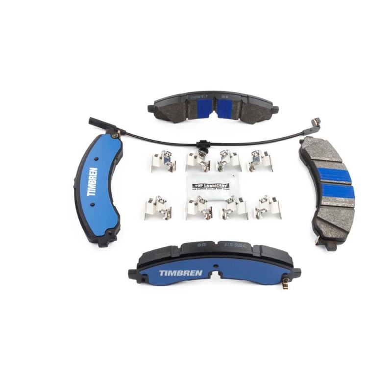 Chevrolet Silverado 2500 Brake Pads - Front & Rear - Timbren - BES OnyxBite™ Severe Duty - `20-`26