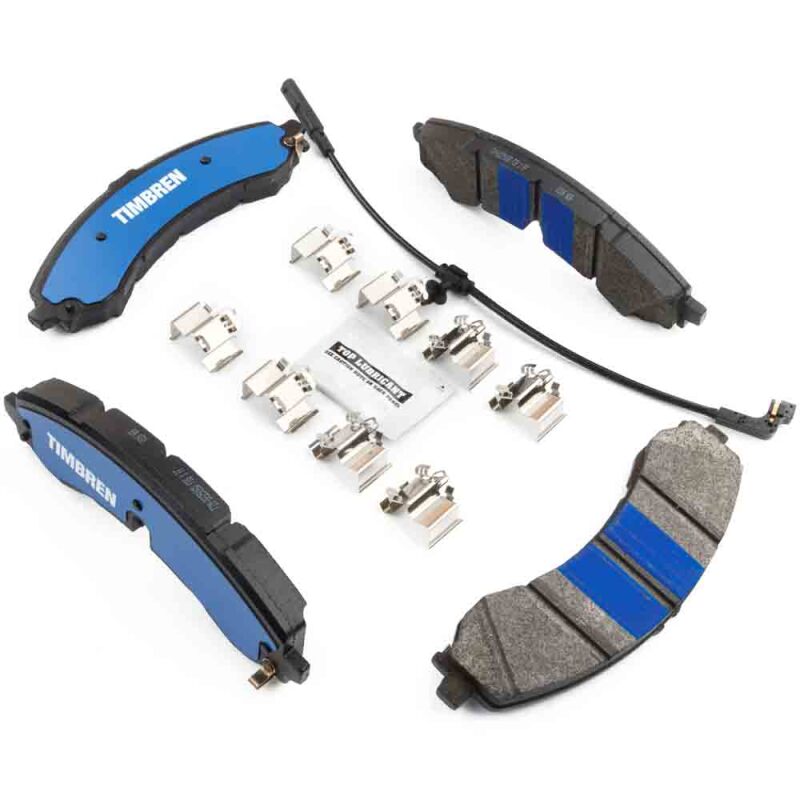 Chevrolet Silverado 2500 Brake Pads - Front & Rear - Timbren - BES OnyxBite™ Severe Duty - `20-`26