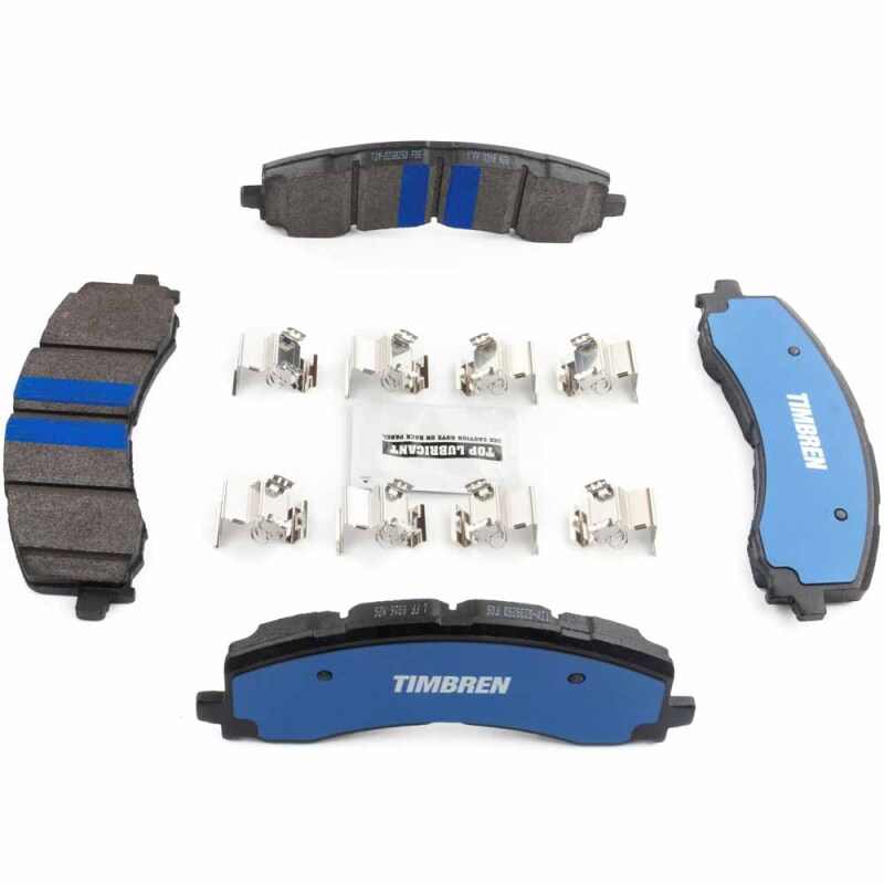 Ford Expedition Brake Pads - Front - Timbren - BES OnyxBite™ Severe-Duty - `22-`24