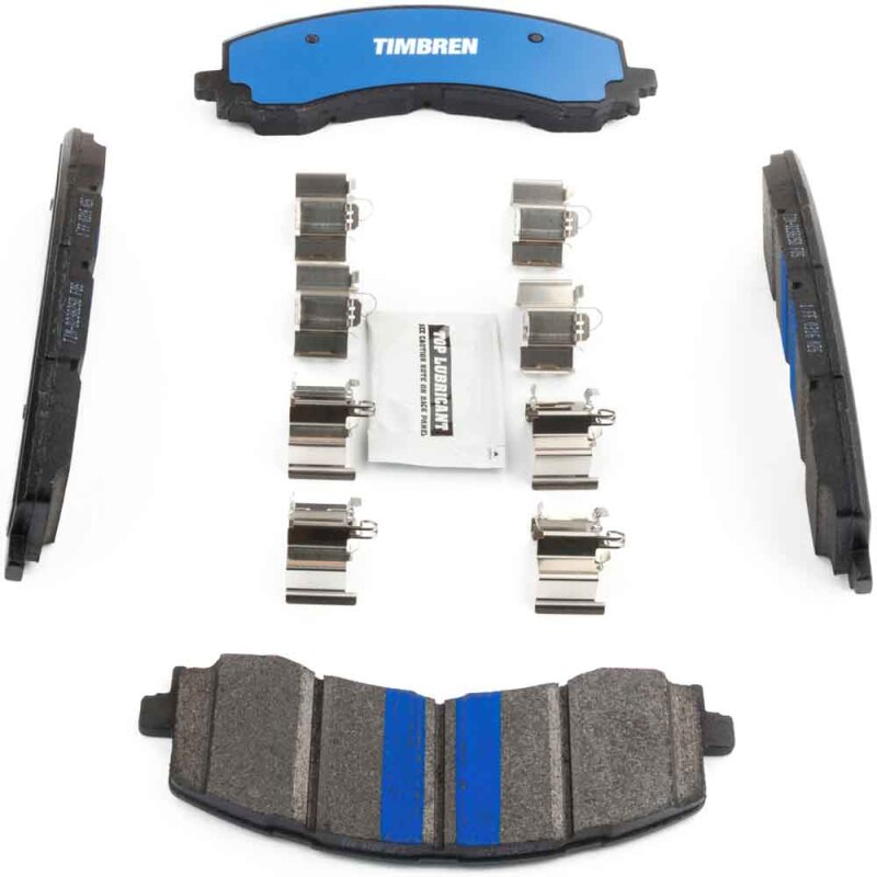 Ford Expedition Brake Pads - Front - Timbren - BES OnyxBite™ Severe-Duty - `22-`24