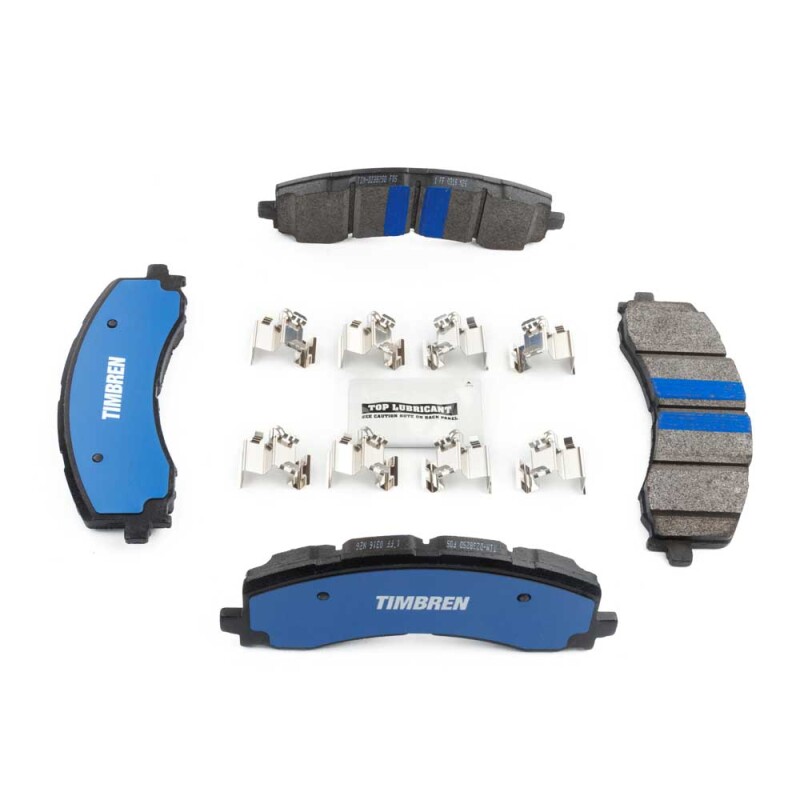 Lincoln Navigator Brake Pads - Front - Timbren - BES OnyxBite™ Severe-Duty - `22-`24