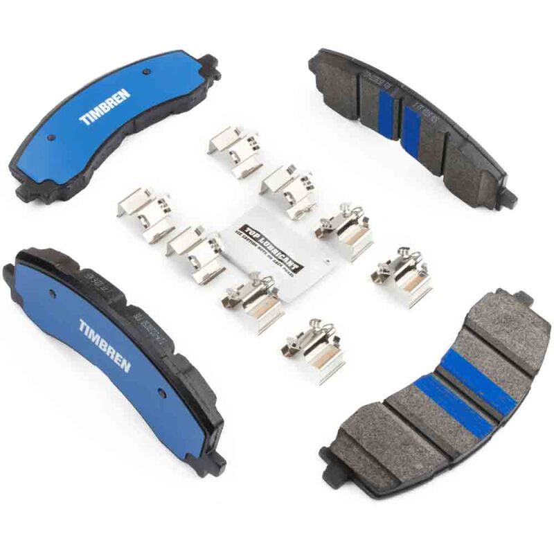 Lincoln Navigator Brake Pads - Front - Timbren - BES OnyxBite™ Severe-Duty - `22-`24