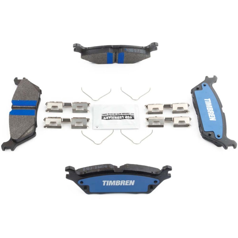 Ford Expedition Brake Pads - Rear - Timbren - BES OnyxBite™ Severe-Duty - `22-`24