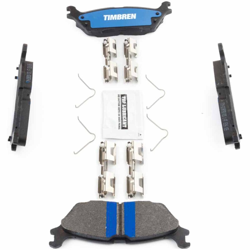 Lincoln Navigator Brake Pads - Rear - Timbren - BES OnyxBite™ Severe-Duty - `22-`24