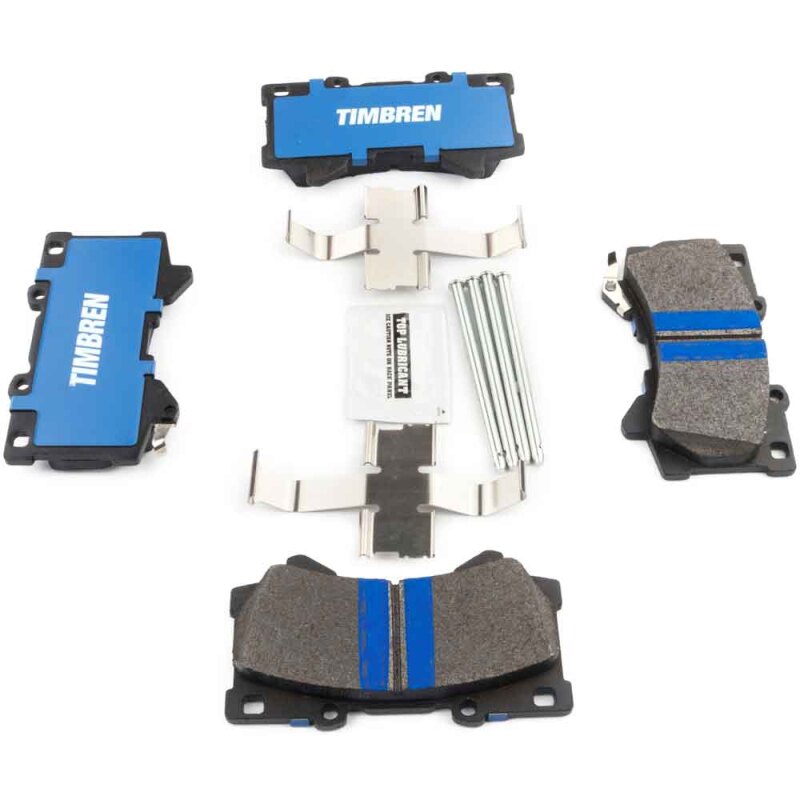Toyota Land Cruiser Brake Pads - Front - Timbren - OnyxBite™ - `24-`25