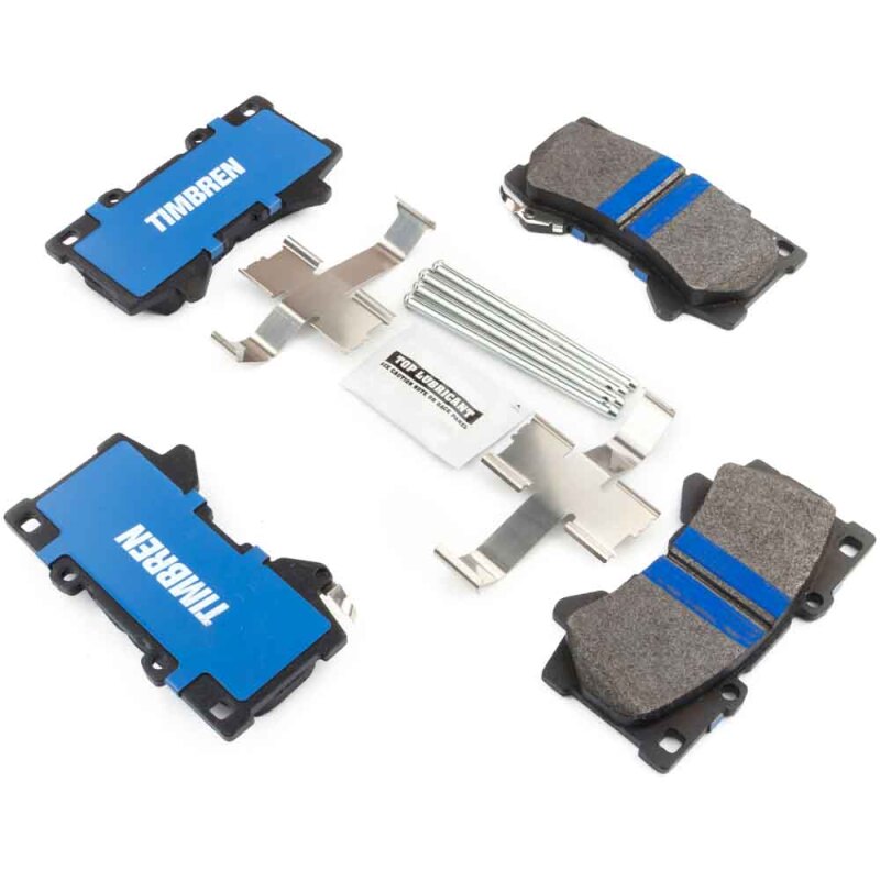 Toyota Land Cruiser Brake Pads - Front - Timbren - OnyxBite™ - `24-`25