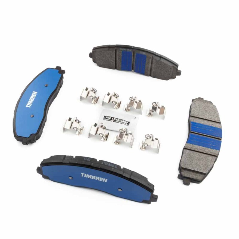 Ford F-350 Brake Pads - Front - Timbren - OnyxBite Severe Duty Semi-Metallic - `23-`26