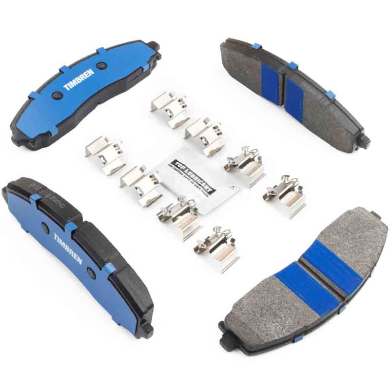 Ford F-250 SD Brake Pads - Rear - Timbren - BES OnyxBite™ Severe-Duty - `23-`26
