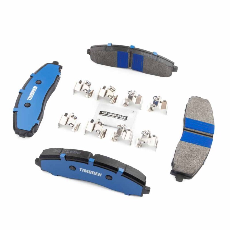 Ford F-250 SD Brake Pads - Rear - Timbren - BES OnyxBite™ Severe-Duty - `23-`26