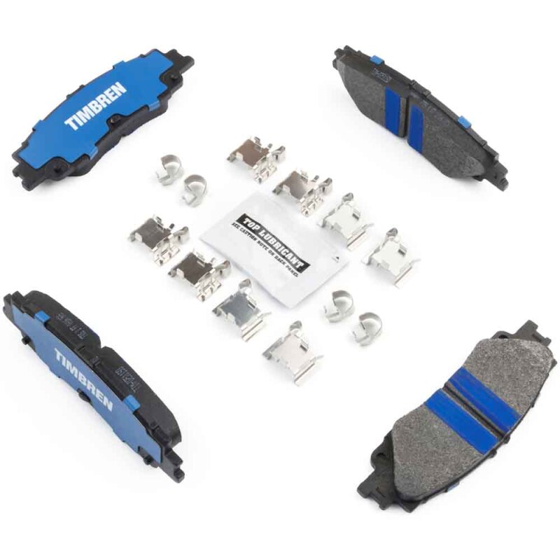 Toyota Land Cruiser Brake Pads - Rear - Timbren - BES Severe Duty Semi-Metallic OnyxBite - `24-`25