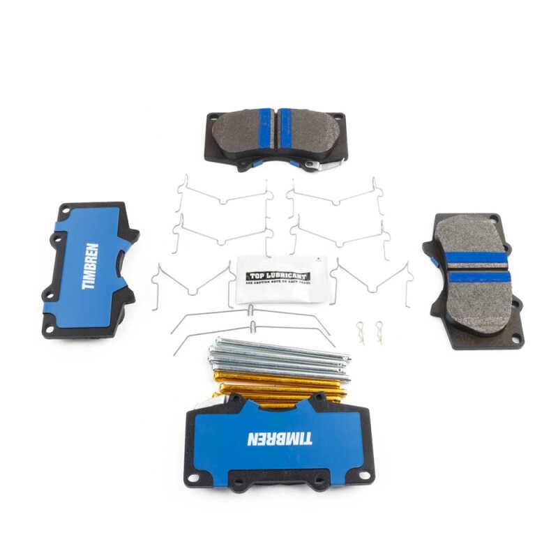 Lexus GX460 Brake Pads - Front - Timbren - BES OnyxBite™ Severe Duty - `10-`23
