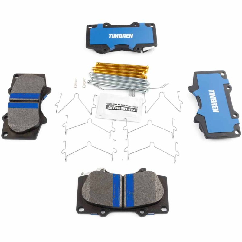 Lexus GX460 Brake Pads - Front - Timbren - BES OnyxBite™ Severe Duty - `10-`23
