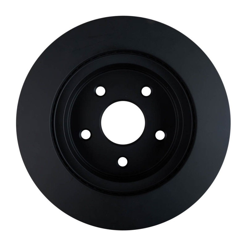 Ram 1500 Brake Rotor (1) - Front - Timbren - BES Severe-Duty with OnyxBond Heat-Resistant Coating - Matte Black - `02-`18