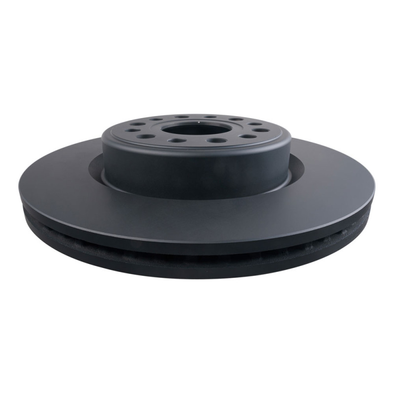 Ram 1500 Brake Rotor (1) - Front - Timbren - BES Severe-Duty with OnyxBond - Matte Black - `19-`26