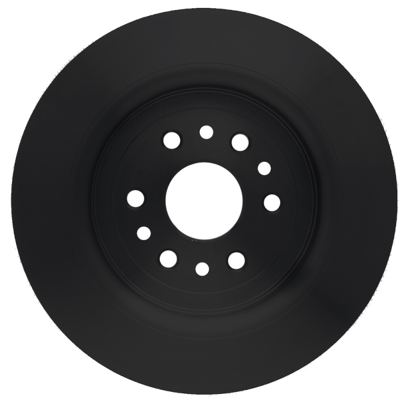 Ram 1500 Brake Rotor (1) - Rear - Timbren - BES Severe-Duty with OnyxBond Coating - Matte Black - `21-`26