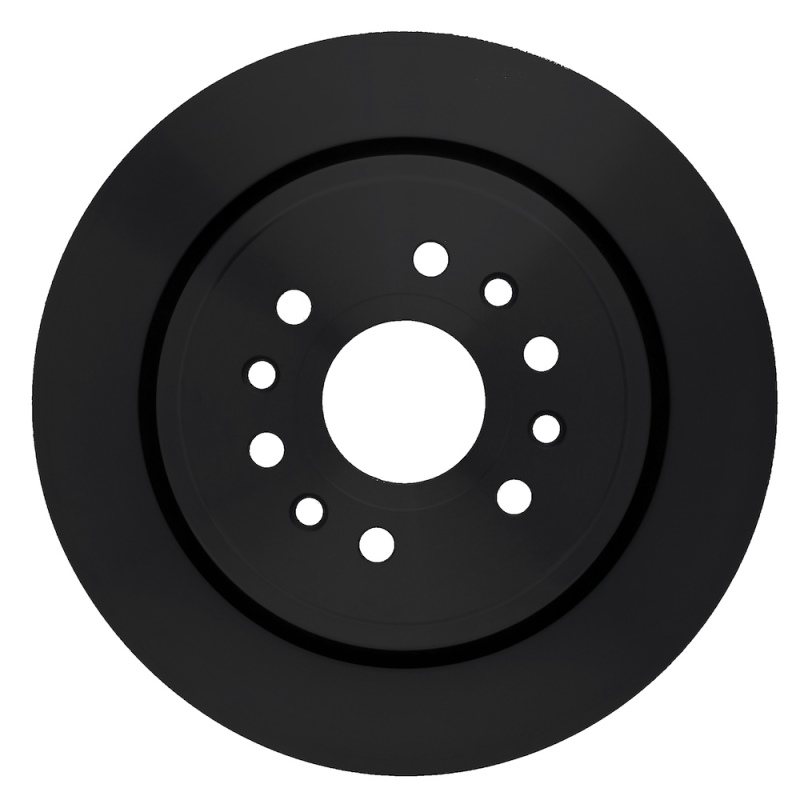 Ram 1500 Brake Rotor (1) - Rear - Timbren - BES Severe-Duty with OnyxBond Coating - Matte Black - `21-`26