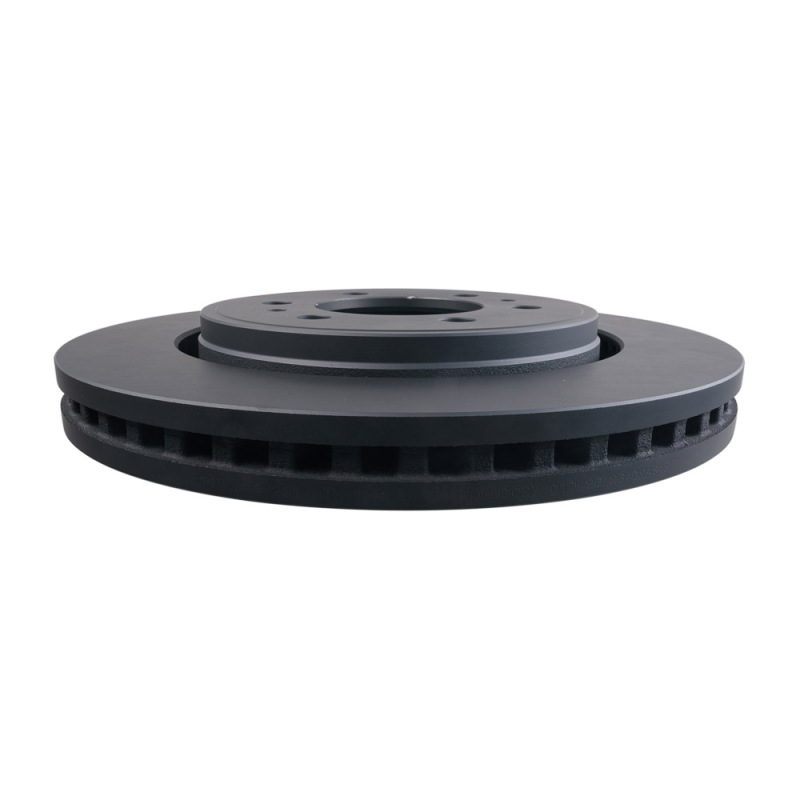 Lincoln Navigator Brake Rotor (1) - Front - Timbren - BES Severe-Duty with OnyxBond Coating - Matte Black - `07-`21