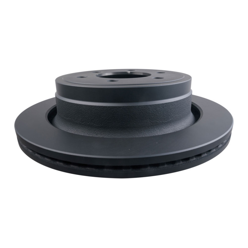 Ford Lobo Brake Rotor (1) - Rear - Timbren - BES Severe-Duty Rotors with OnyxBond™ Heat-Resistant Coating - Matte Black - `12-`18