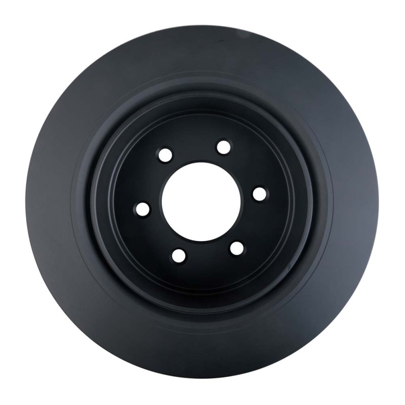 Ford Lobo Brake Rotor (1) - Rear - Timbren - BES Severe-Duty Rotors with OnyxBond™ Heat-Resistant Coating - Matte Black - `12-`18