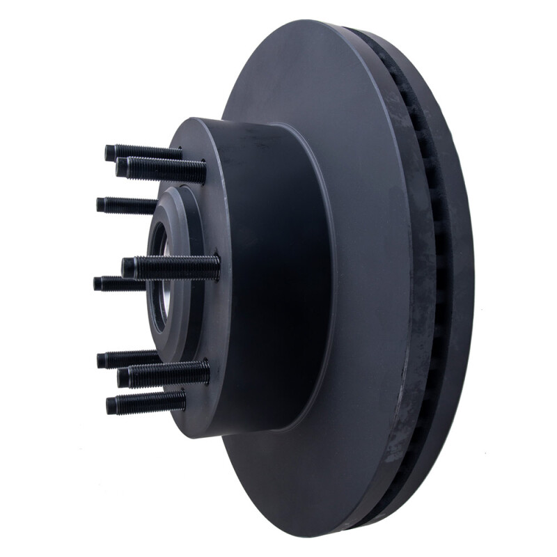Ford F-250 SD Brake Rotor (1) - Front - Timbren - BES Severe-Duty with OnyxBond™ Coating - Matte Black - `13-`26