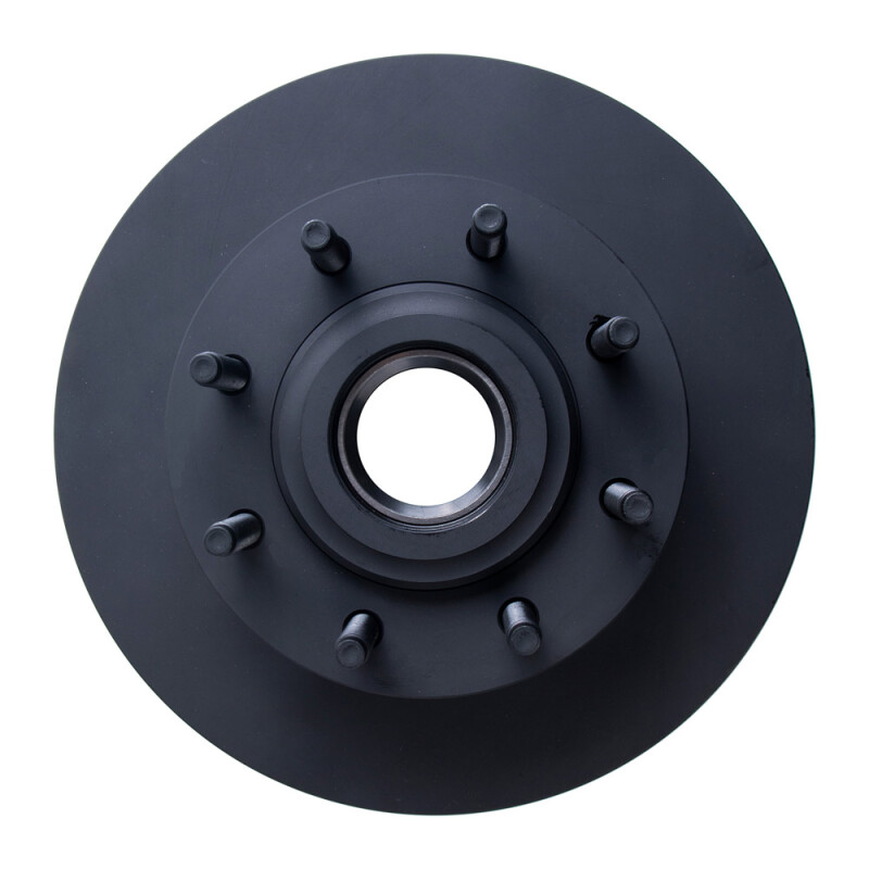 Ford F-350 SD Brake Rotor (1) - Front - Timbren - BES Severe-Duty with OnyxBond™ Coating - Matte Black - `13-`25