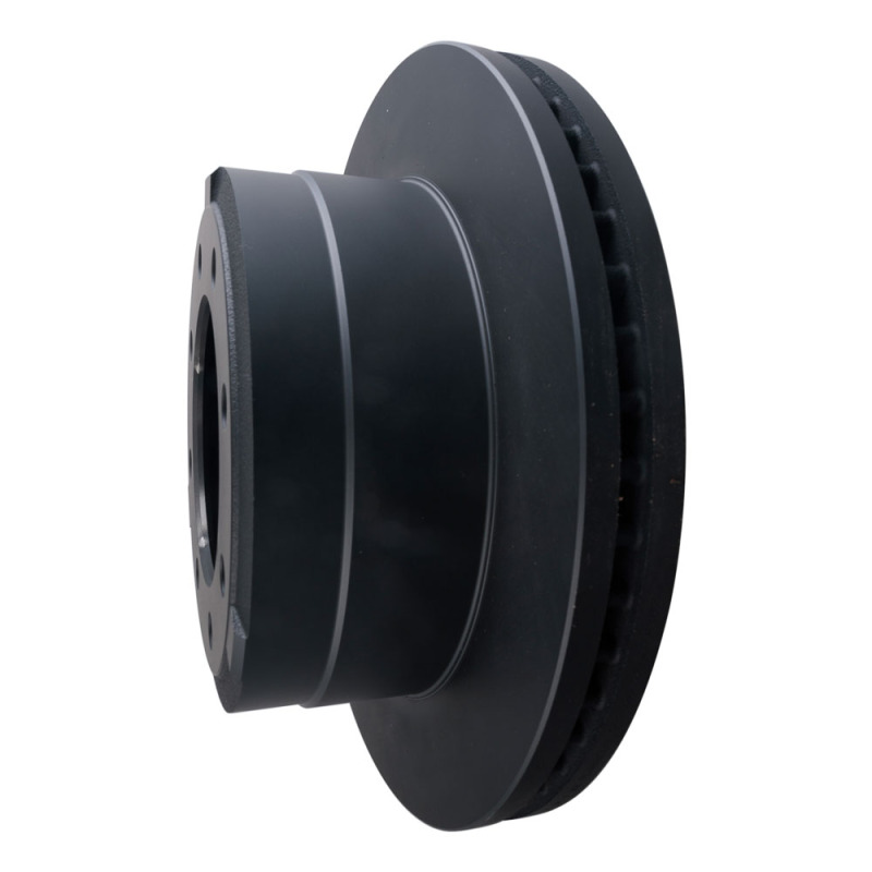 Ford F-250 SD Brake Rotor (1) - Rear - Timbren - BES Severe-Duty Rotors with OnyxBond™ Heat-Resistant Coating - Matte Black - `13-`22