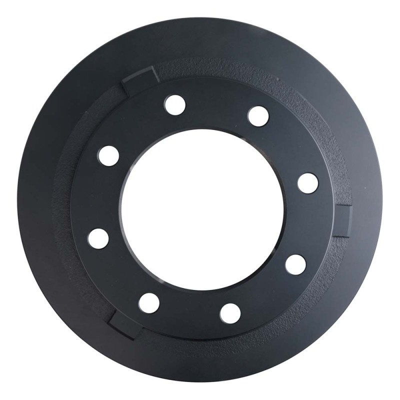Ford F-250 SD Brake Rotor (1) - Rear - Timbren - BES Severe-Duty Rotors with OnyxBond™ Heat-Resistant Coating - Matte Black - `13-`22